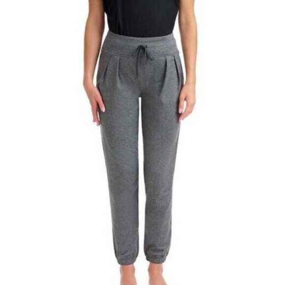 Lot of 2 Lolë Women's Training Pants Jogger Gray High Rise Drawstring Pull Up XL - Picture 1 of 16